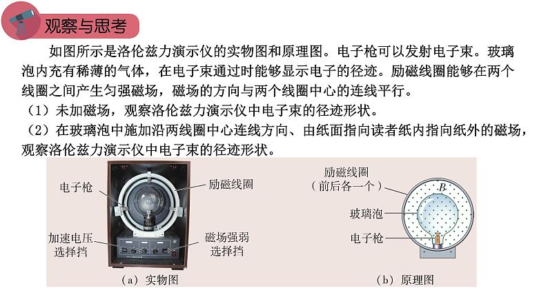 新粤教版高中物理选择性必修第二册 1.4洛伦兹力与现代技术 课件06