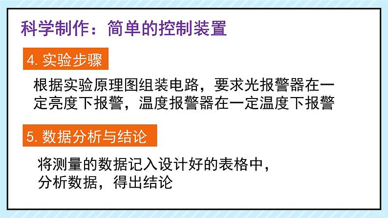 新鲁科版选择性必修第二册 5.2 科学制作：简单的控制装置 5.3大显身手的传感器 课件05