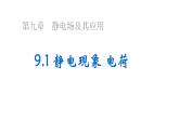 沪科版2020上海高二物理必修第三册 9.1静电现象电荷(课件）