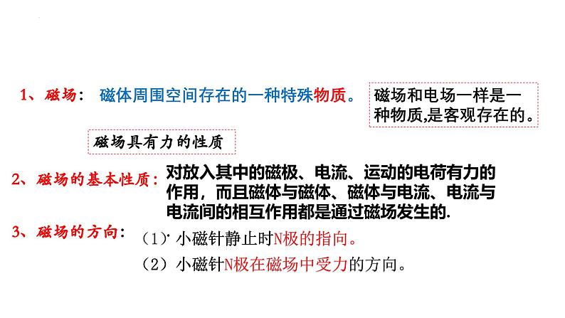沪科版2020上海高二物理必修第三册 11.1磁现象磁感线（课件）08