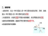沪科版2020上海高二物理选修一 3.3机械波的反射和折射（课件）