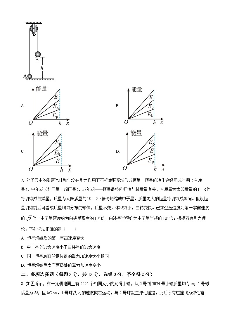 四川省成都市树德中学2023-2024学年高一下学期7月期末物理试题（Word版附解析）03