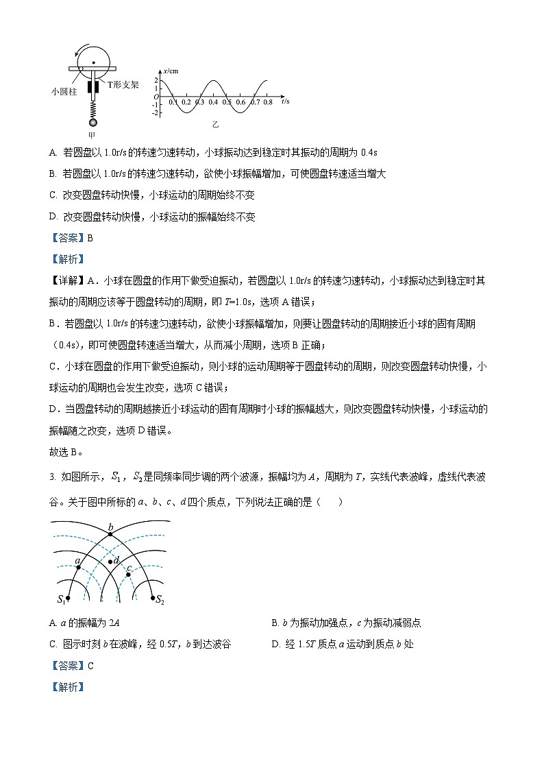 四川省成都市树德中学2023-2024学年高一下学期7月期末物理试题（Word版附解析）02