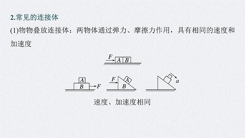 新高考物理一轮复习讲义课件第3章 专题强化4　牛顿第2定律的综合应用（含解析）06