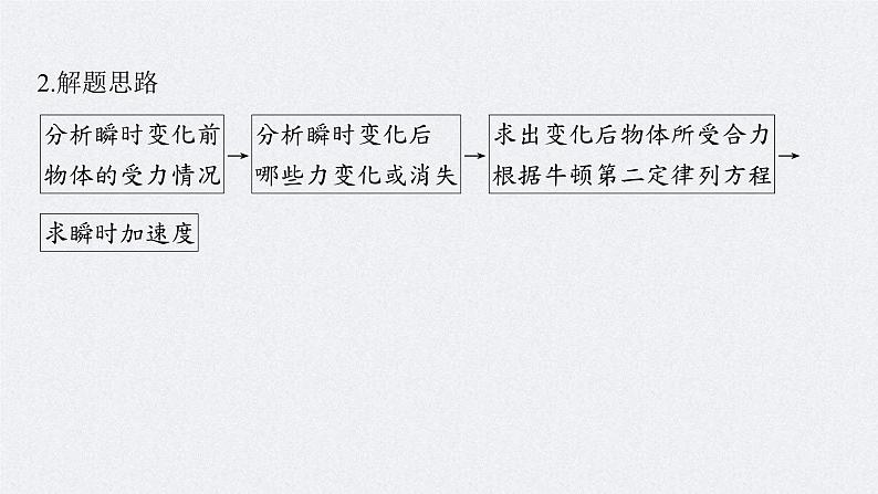 新高考物理一轮复习讲义课件第3章 第2讲　牛顿第2定律的基本应用（含解析）06