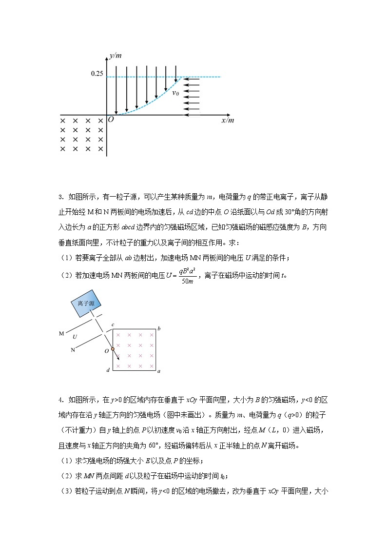 高考物理二轮复习专项训练模型51 旋转圆、放缩圆、磁聚焦模型（2份打包，原卷版+解析版）03