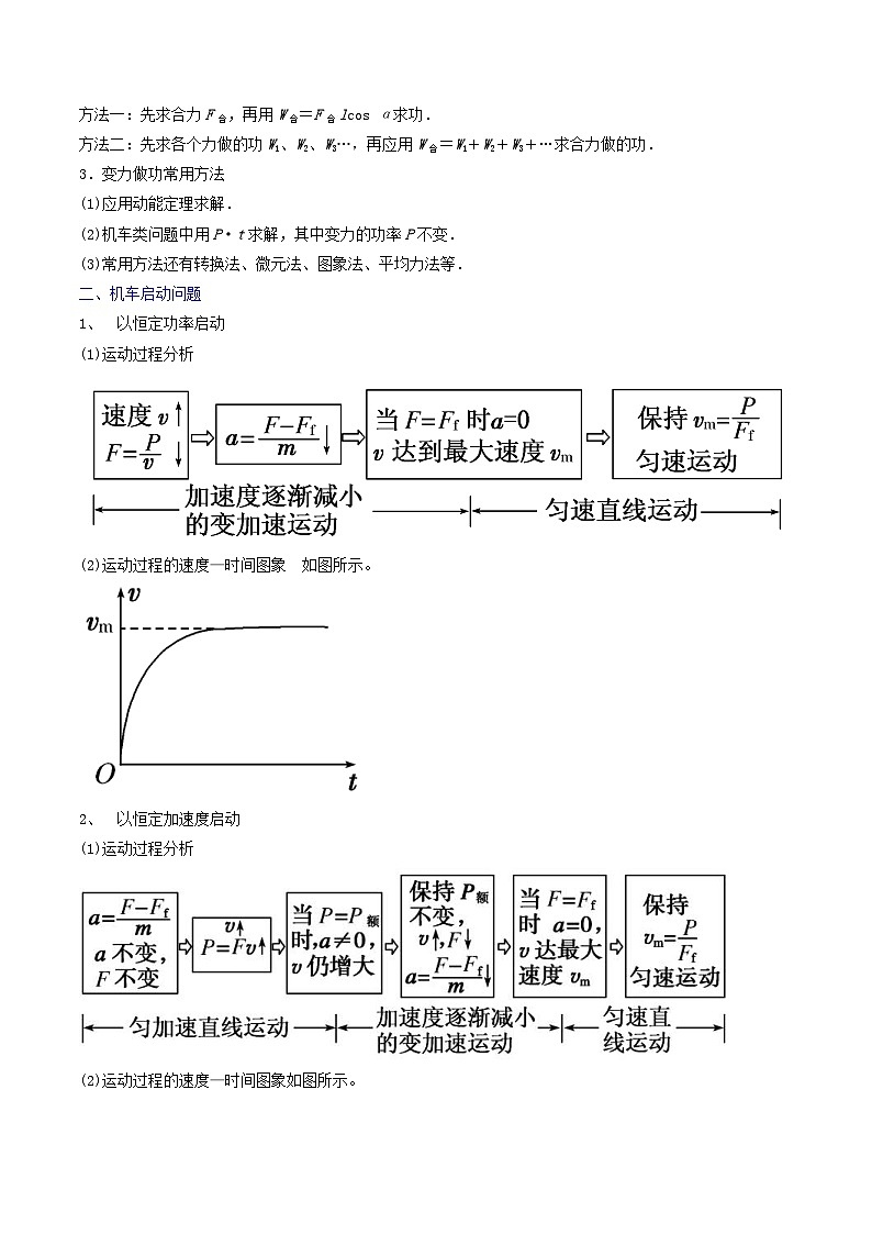 新高考物理一轮复习提升练习导学案第23讲  功和功率（2份打包，原卷版+解析版）02