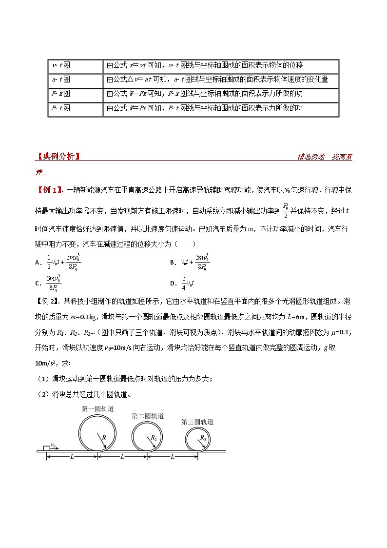 新高考物理一轮复习提升练习导学案第24讲 动能和动能定理的应用（2份打包，原卷版+解析版）02