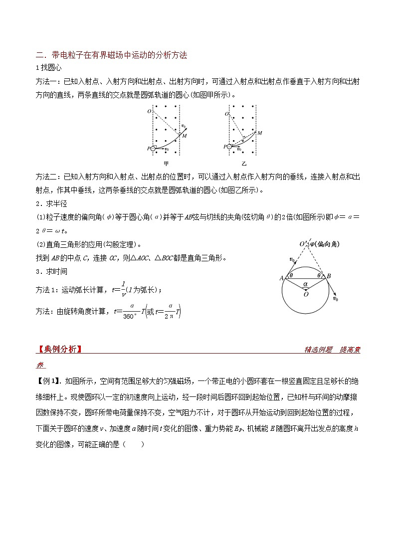 新高考物理一轮复习提升练习导学案第37讲 洛伦兹力 带电粒子在磁场中的运动（2份打包，原卷版+解析版）02