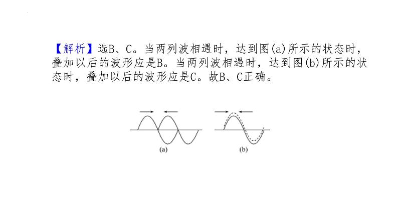 鲁科版2019高二物理选修一 3.3波的干涉与衍射 课件06