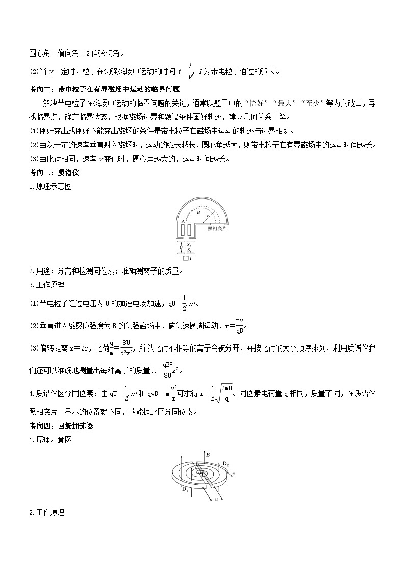 新高考物理三轮冲刺专项训练压轴题07 带电粒子在磁场中的运动（2份打包，原卷版+解析版）02