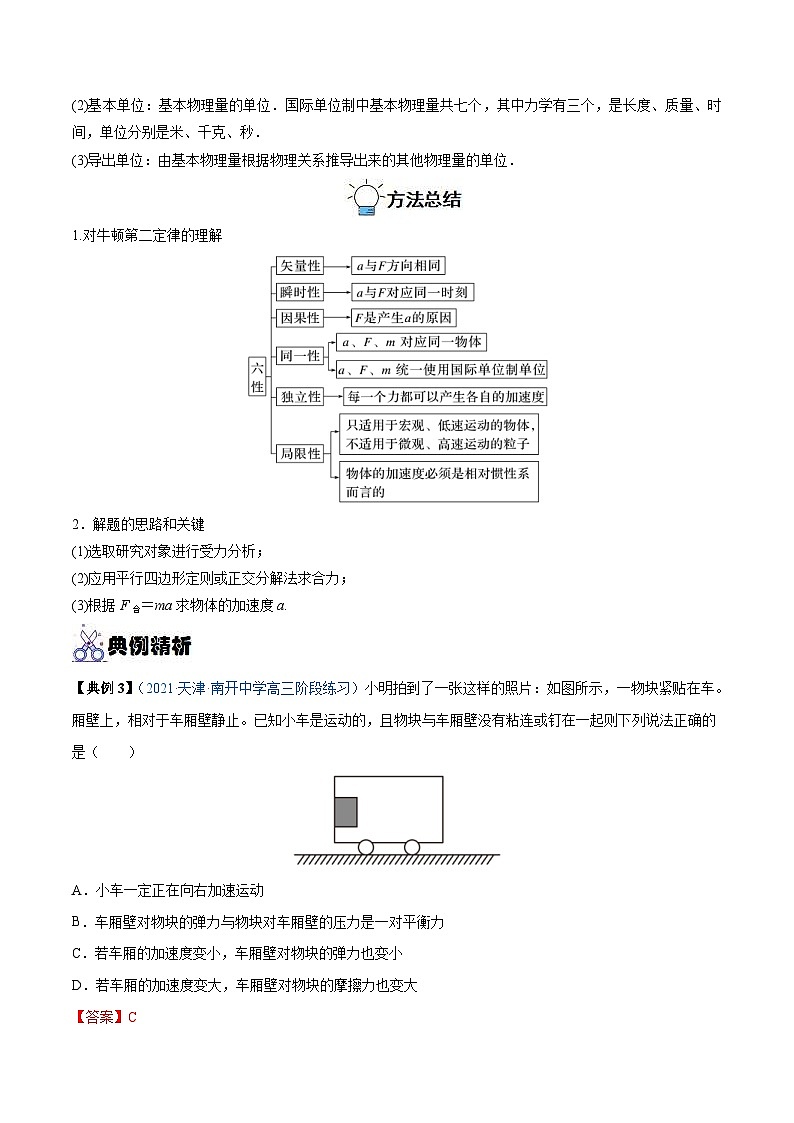 新高考物理一轮复习重难点练习专题05 牛顿三大定律（解析版）第3页