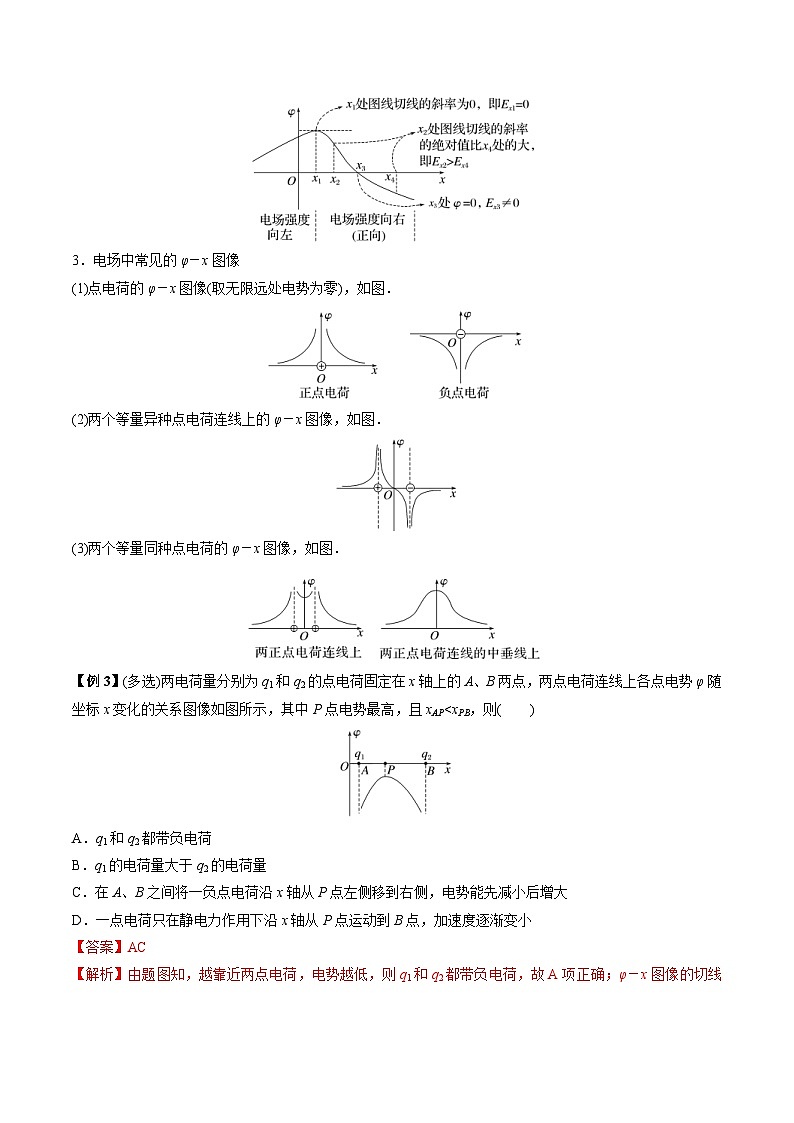 新高考物理一轮复习重难点练习难点14 电场性质的综合应用（解析版）第3页