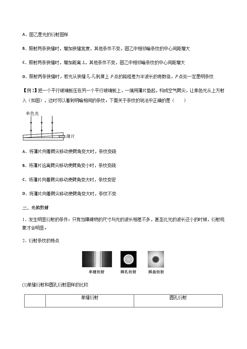 新高考物理一轮复习分层提升练习专题74 光的干涉、衍射和偏振（原卷版）第3页