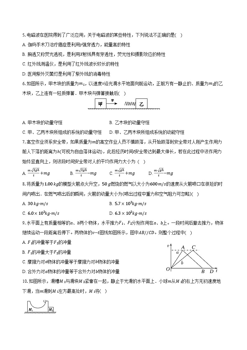 2024-2025学年江苏省宿迁市泗阳县实验高级中学高二（上）开学考试物理试卷（含解析）02