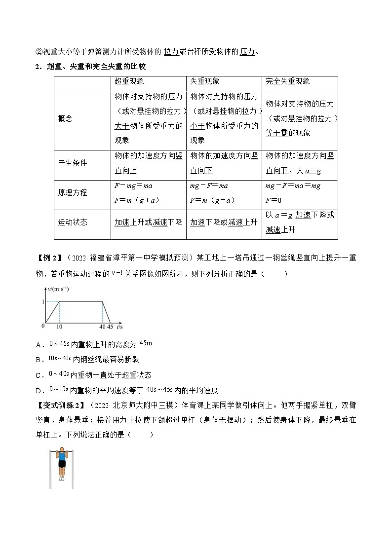 高考物理一轮复习讲义专题3.2　动力学典型模型分析（2份打包，原卷版+解析版）03
