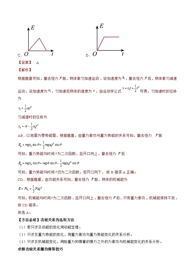 高考物理一轮复习讲义专题6.4　功能关系　能量守恒定律（2份打包，原卷版+解析版）03
