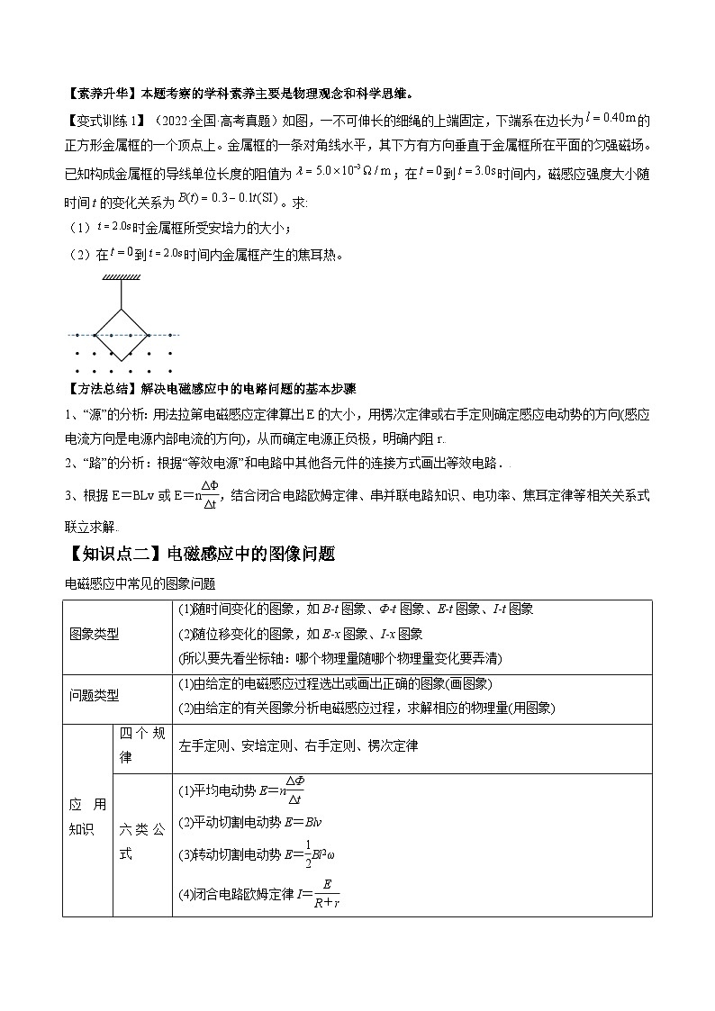 高考物理一轮复习讲义专题13.3　电磁感应中的电路及图像问题（原卷版）第2页