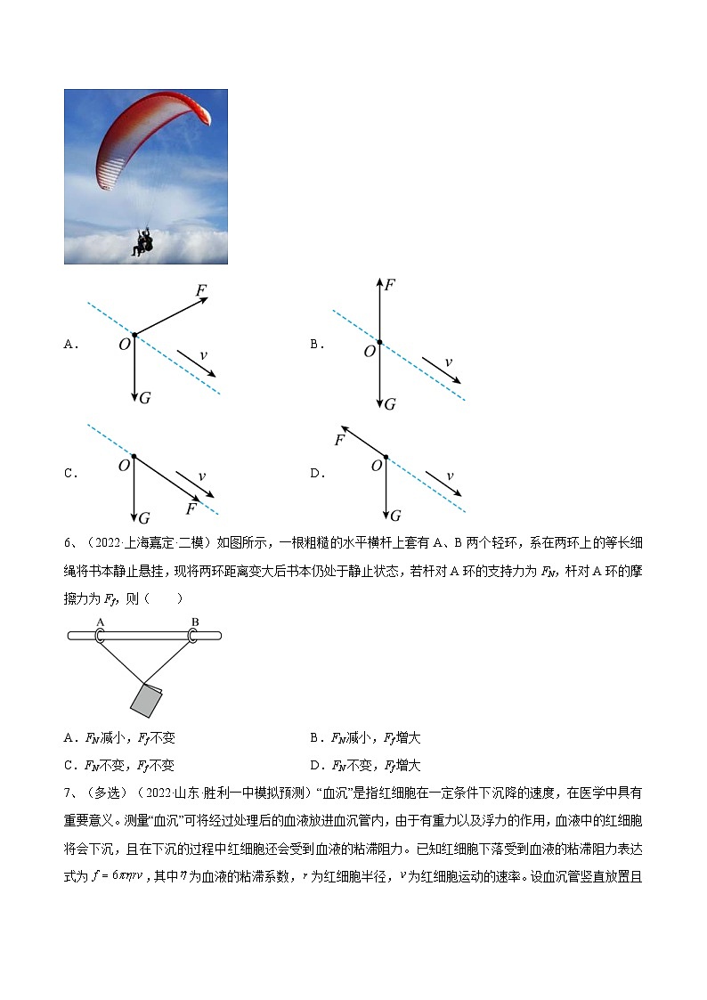 新高考物理一轮复习跟踪练习专题2.2　受力分析　共点力的平衡（2份打包，原卷版+解析版）03