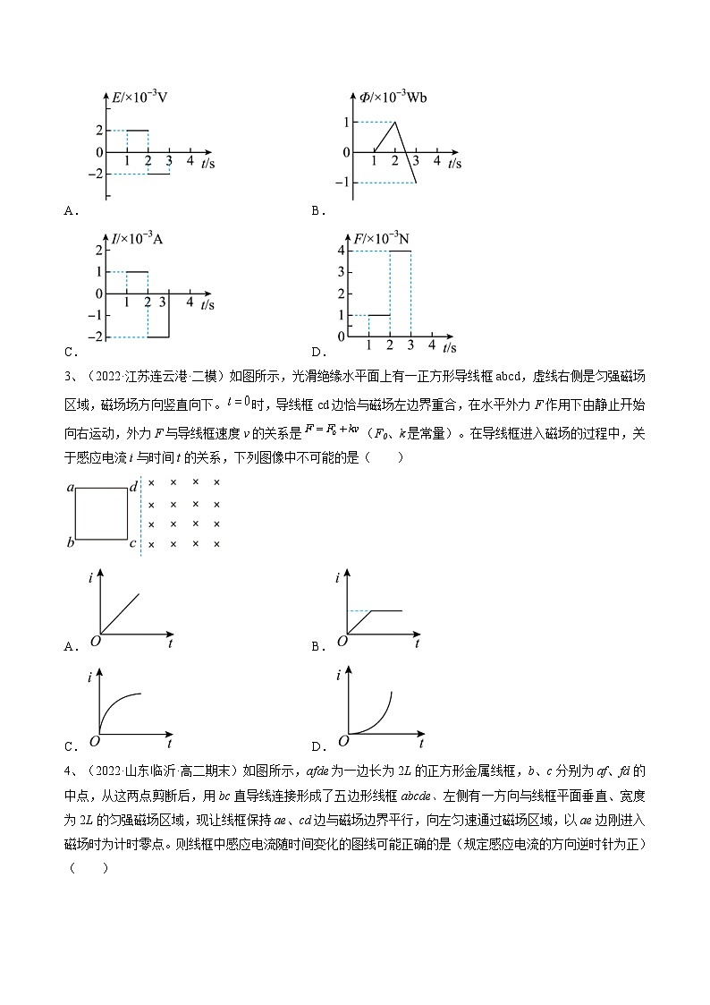 新高考物理一轮复习跟踪练习专题13.3　电磁感应中的电路及图像问题（原卷版）第2页