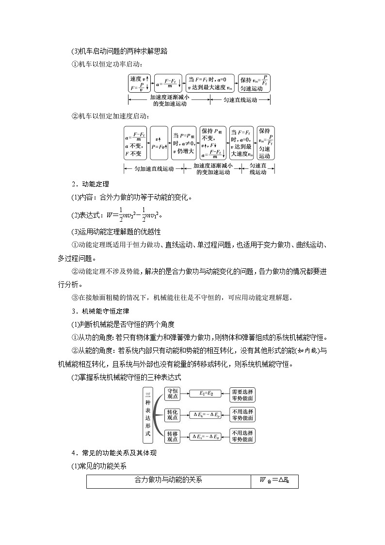 新高考物理二轮专题复习精练专题5 功与能（2份打包，原卷版+解析版）02