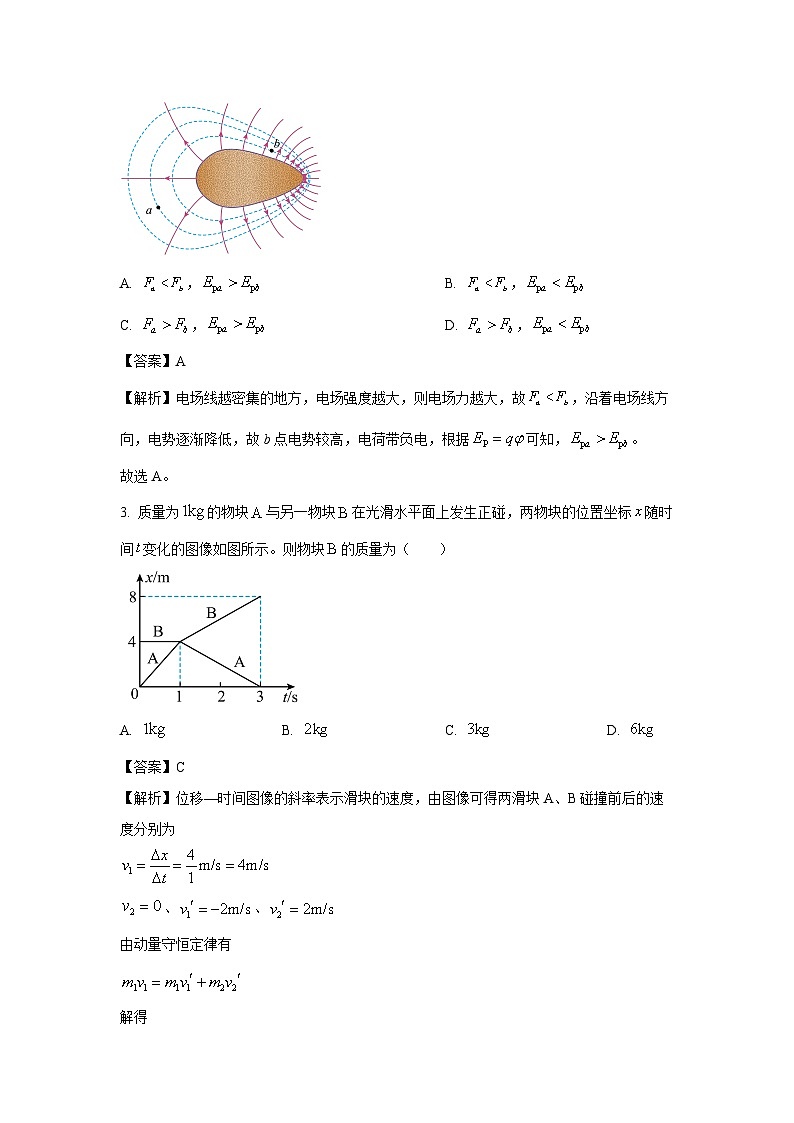 [物理][期末]云南省昆明市2023-2024学年高二下学期7月期末试题(解析版)02