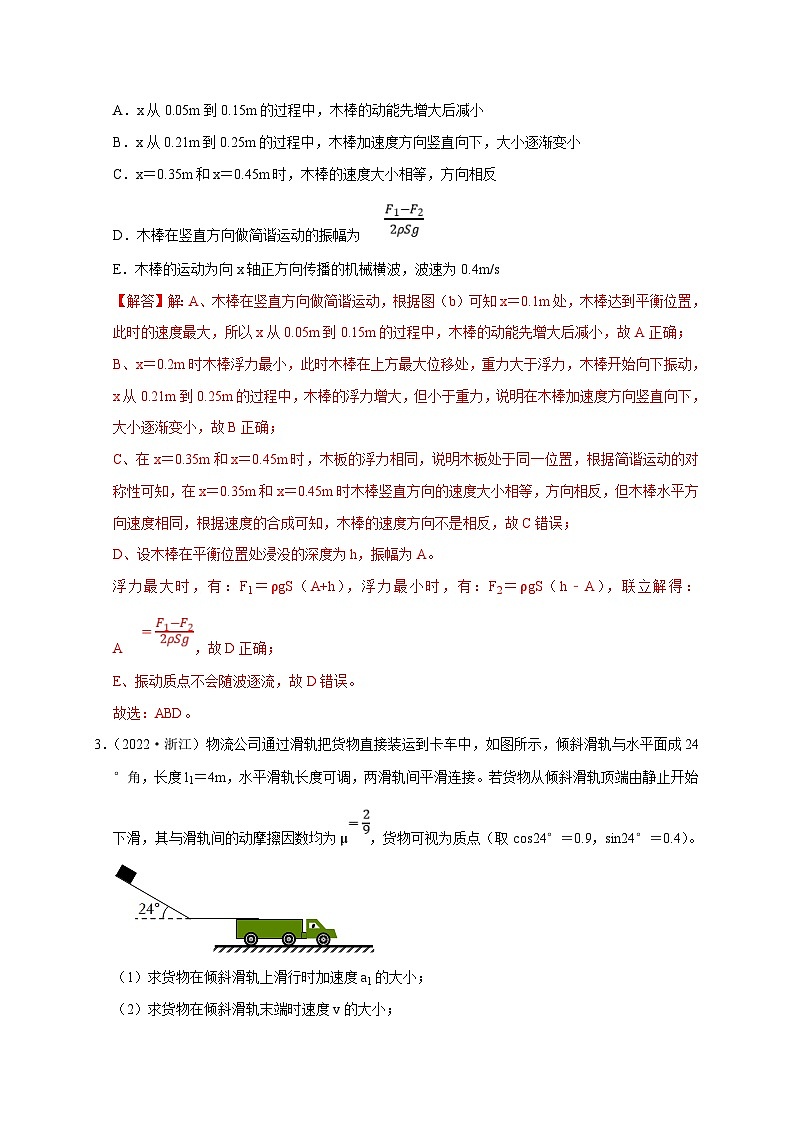 新高考物理一轮复习考点精讲精练第32讲 动能定理的准确理解与实际应用（2份打包，原卷版+解析版）02