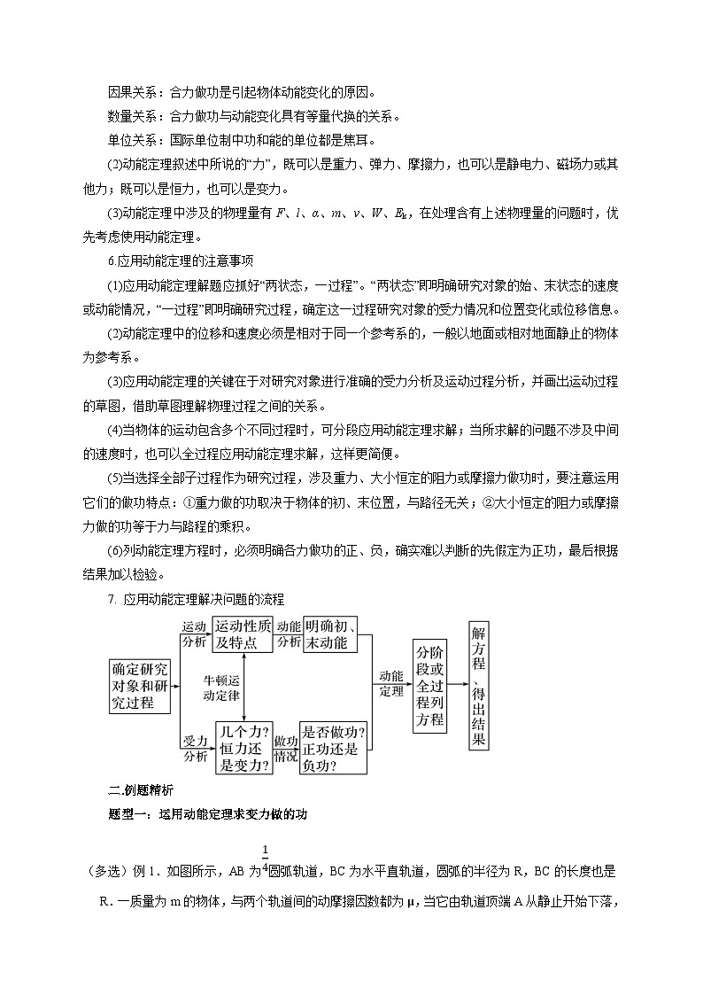 新高考物理一轮复习考点精讲精练第32讲 动能定理的准确理解与实际应用（2份打包，原卷版+解析版）03