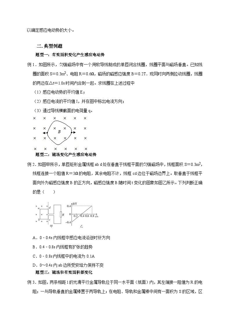 新高考物理一轮复习考点精讲精练第85讲 产生感生电动势的三类情境及五种题型（2份打包，原卷版+解析版）03