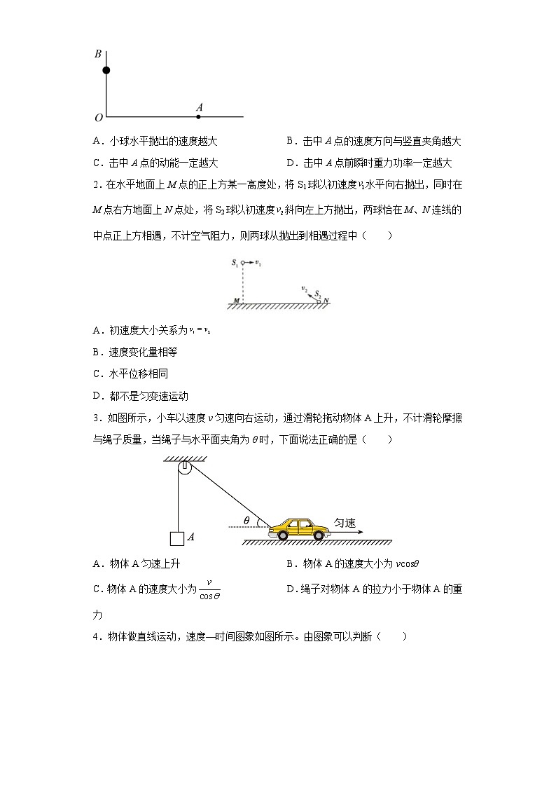 新高考物理一轮复习学案  4.2 平抛运动及其应用（含解析）第3页