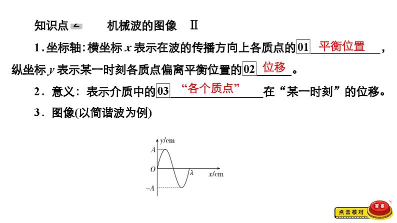 新高考物理一轮复习讲义课件第12章第2讲机械波（含解析）06