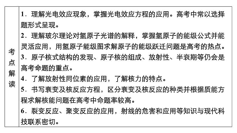 新高考物理一轮复习讲义课件第15章第1讲光电效应波粒二象性（含解析）03