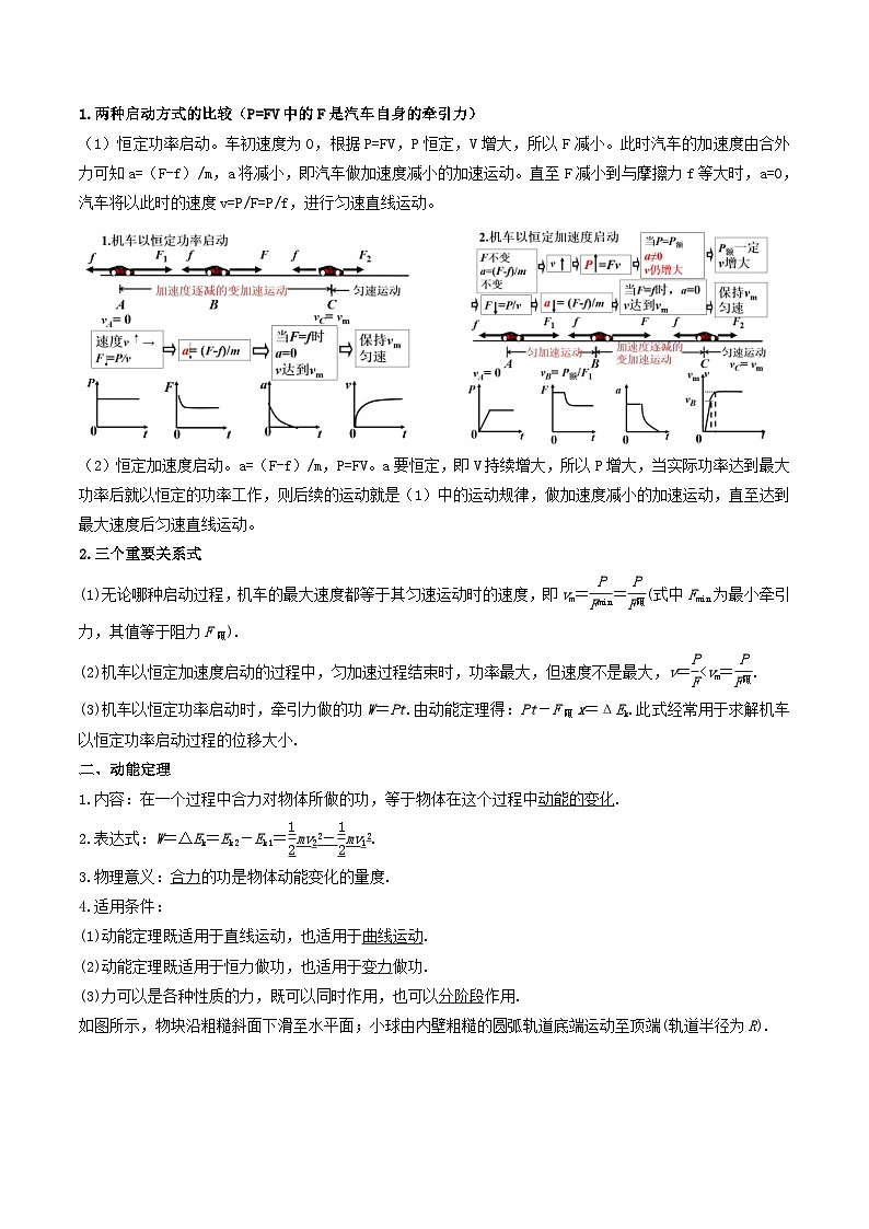 新高考物理一轮复习考点练习考向11 功与能（含解析）第3页