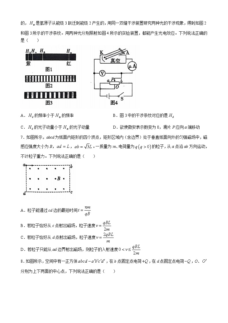 安徽省六校教育研究会2025届高三上学期9月入学考试物理试题（Word版附解析）03