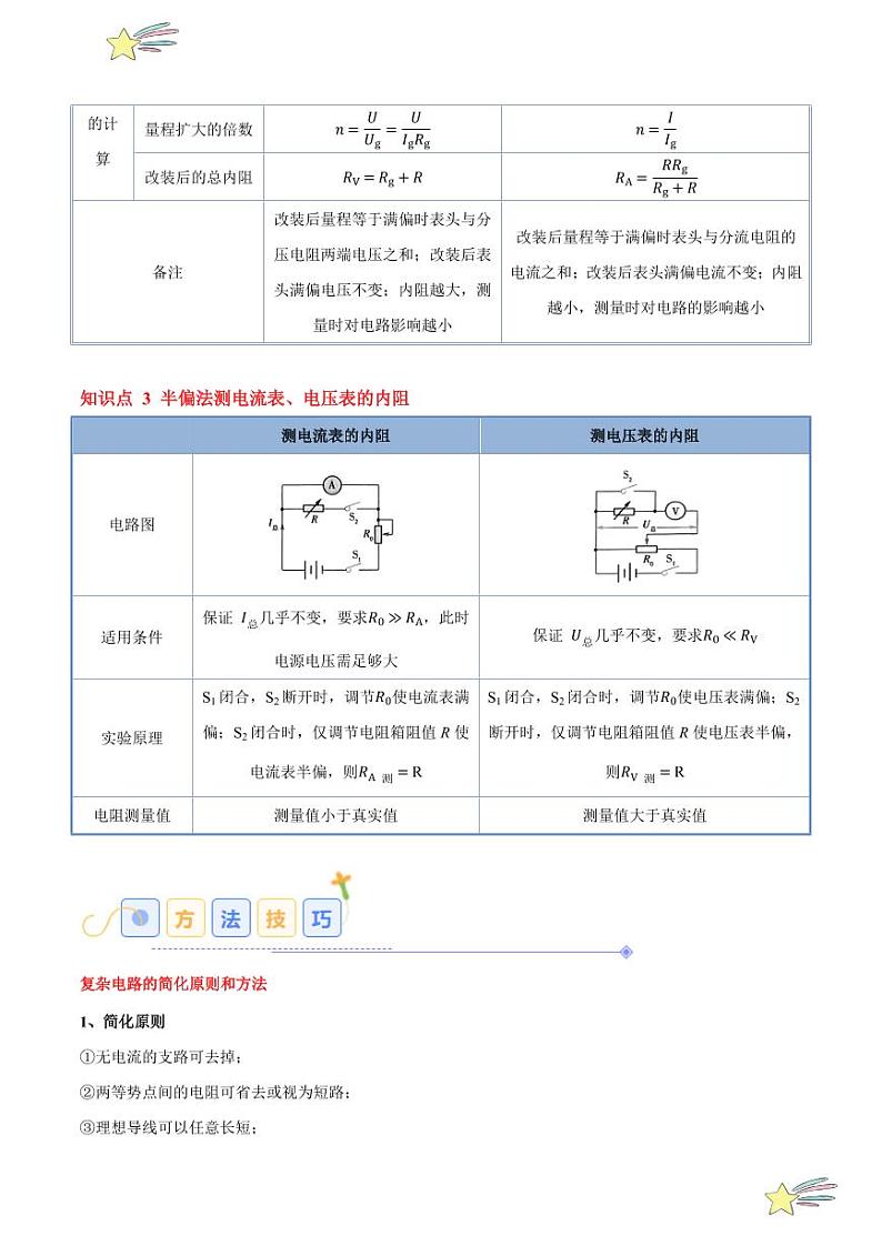 11.4 串联电路和并联电路（6大题型）-2024-2025学年高二物理同步题型分类讲与练（人教版2019必修第三册）（含答案）03