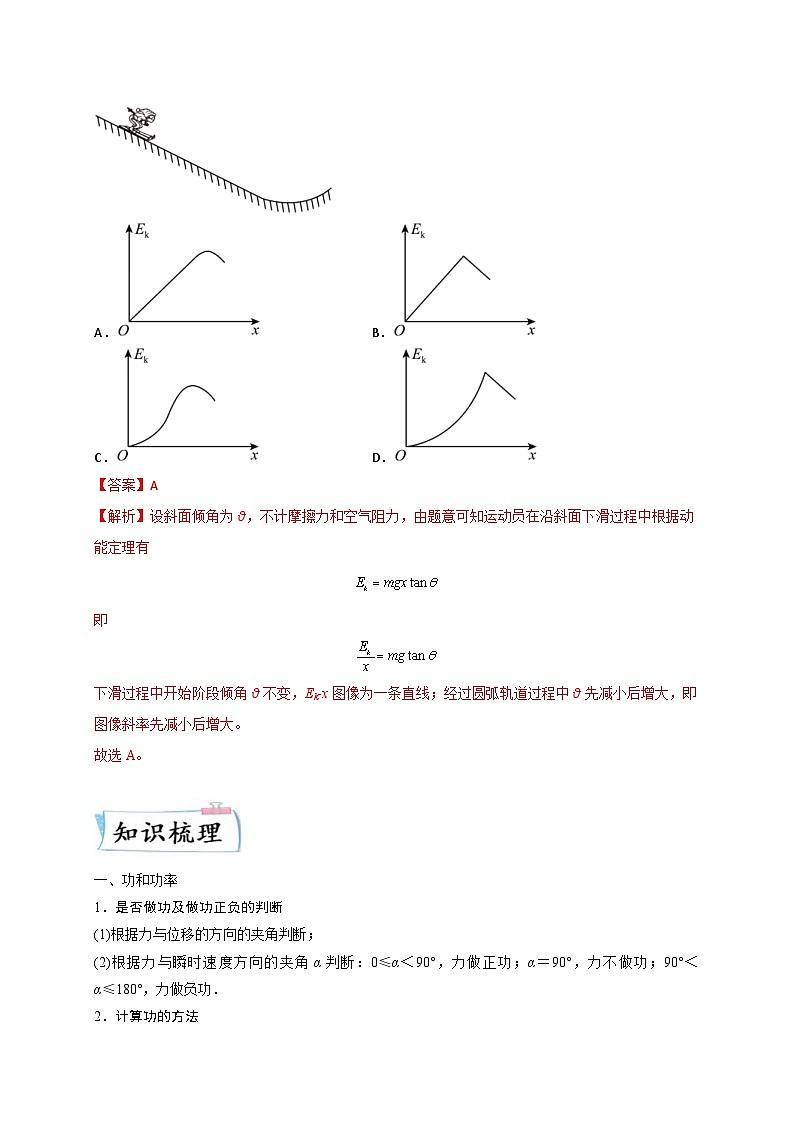 高考物理二轮复习专题培优练习重难点05 功、功率　动能定理（解析版）第2页