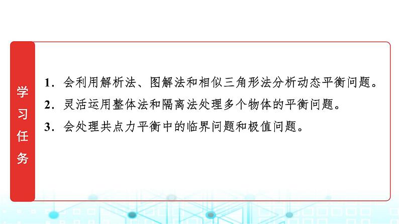 人教版高中物理必修第一册第三章素养提升课(五)共点力平衡条件的应用课件第2页