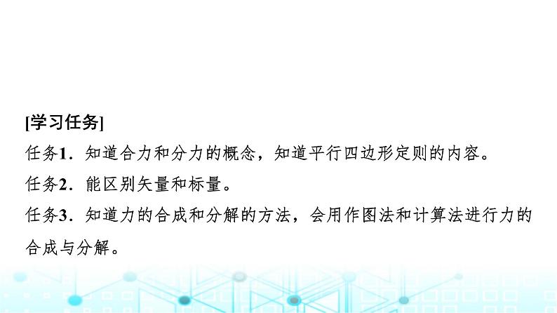 人教版高中物理必修第一册第三章4第一课时力的合成和分解课件第2页