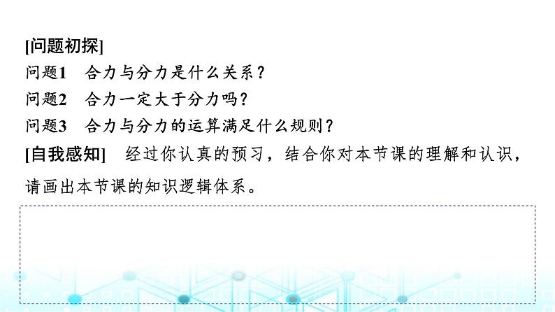 人教版高中物理必修第一册第三章4第一课时力的合成和分解课件第3页