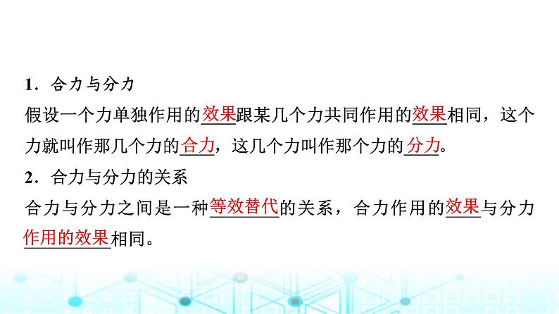 人教版高中物理必修第一册第三章4第一课时力的合成和分解课件第5页