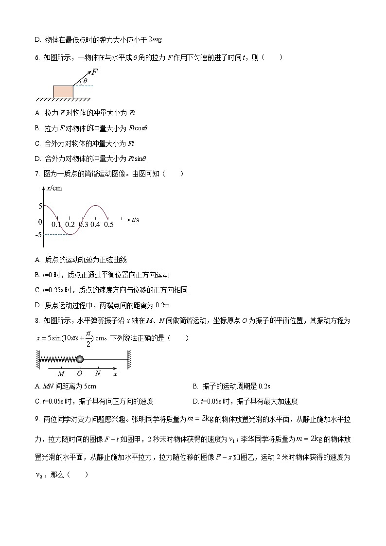 江苏省徐州市第三中学2024-2025学年高二上学期开学物理试题（原卷版）第2页