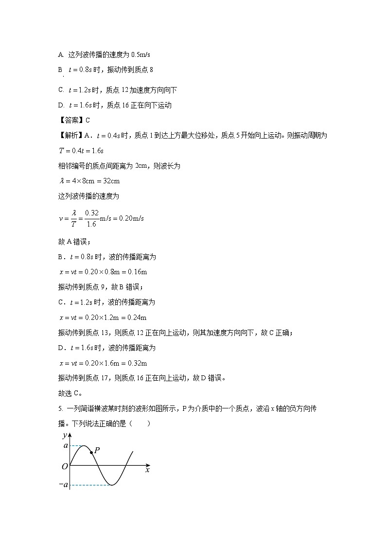 [物理]北京市怀柔区2023-2024学年高二下学期7月期末试题(解析版)第3页