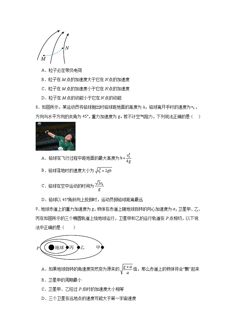 湖南省娄底市涟源市部分学校2024-2025学年高二上学期开学考试物理试题03