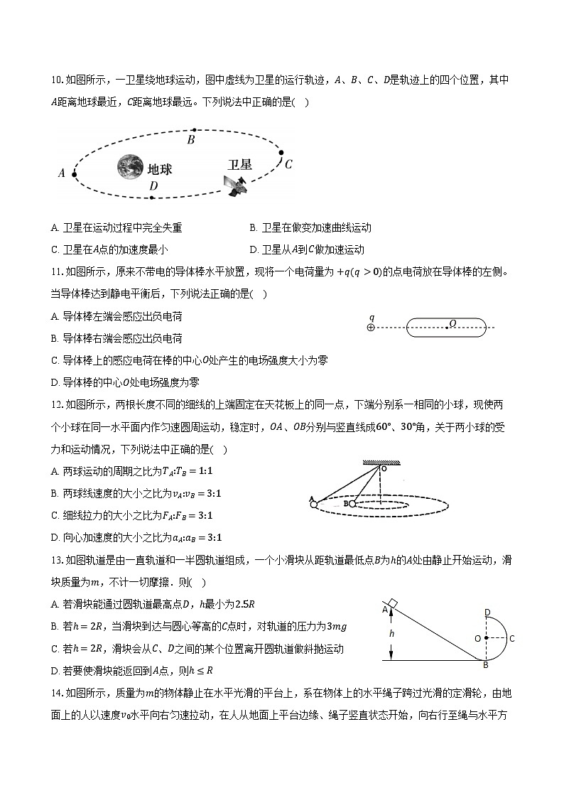 2024-2025学年河北省盐山中学高二（上）开学物理试卷（含解析）03