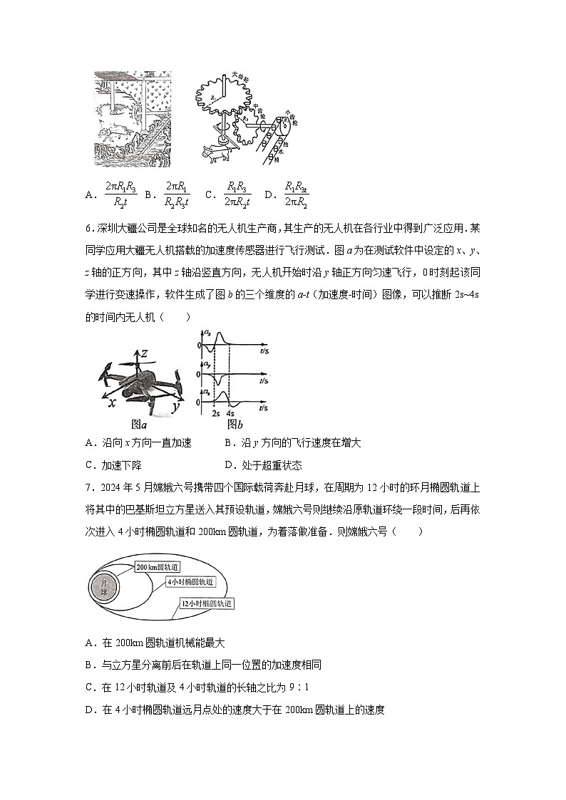 [物理][一模]2025届广东省佛山市南海区高三上学期摸底测试(一模)试题第3页