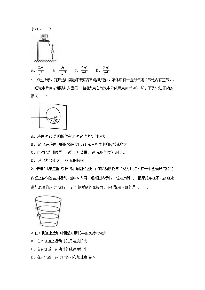 [物理]河北省邢台市邢襄联盟2024-2025学年高三上学期开学考试试题第2页