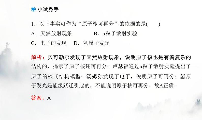 粤教版高中物理选择性必修3第五章第二节放射性元素的衰变课件第6页