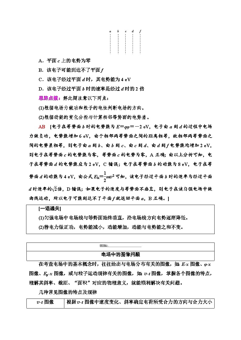 鲁科版（2019）高中物理必修第三册讲义第2章 章末综合提升练习（含答案）第2页