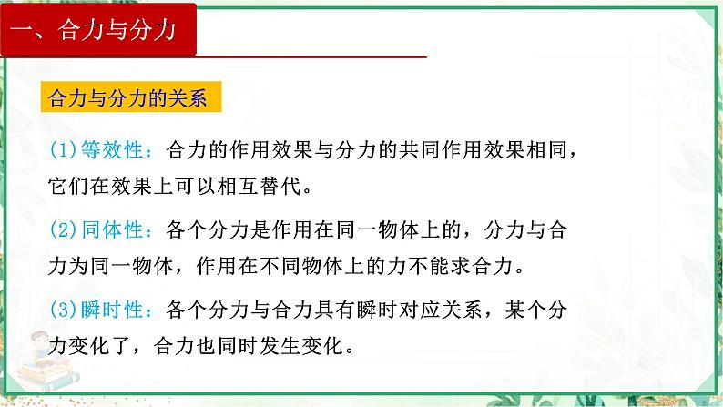 (人教版必修第一册)高物理同步精品课堂3.4 力的合成和分解（第一课时 力的合成）（课件）第5页