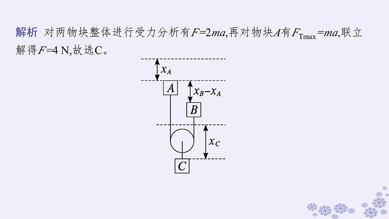 2025届高考物理一轮总复习第3单元牛顿运动定律第8讲牛顿第二定律的应用2课件新人教版第6页